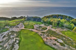 Friars Head 9th Clubhouse Aerial